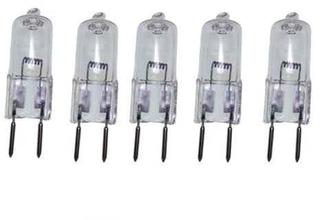 UGEFKMQ Lampada Alogena GY6.35 24V 20W Lampada A Capsula GY6.35 50W Lampadina Alogena Per Effetti Di Luce E Proiettori Bianco Caldo