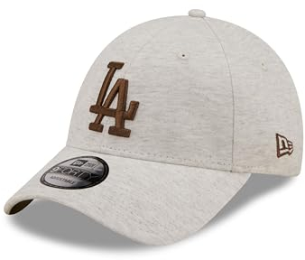 New Era LA Cap Los Angeles Dodgers MLB Baseball Jersey Kappe verstellbar 9Forty beige - One-Size