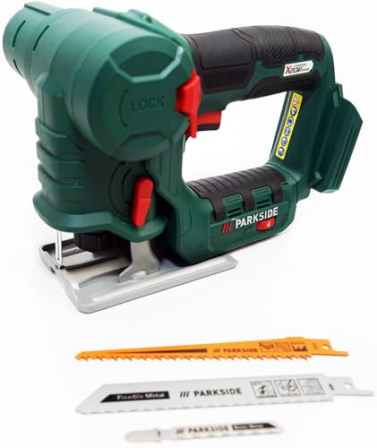 Seghetto alternativo a batteria 20 V 2 in 1 PSSSA 20 Li B2 senza batteria e caricatore in bundle con metro parside