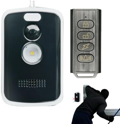 CAMP SAFE ALARM - Système de sécurité des fils de périmètre, Dispositif de défense activé par le mouvement | Alerte de protection extérieure à distance pour le camping et la randonnée, outil de sécuri