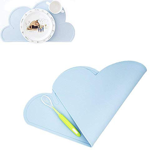 Good partner Tischset Kinder platzdeckchen Kinder silikon Wolke platzset wasserdicht