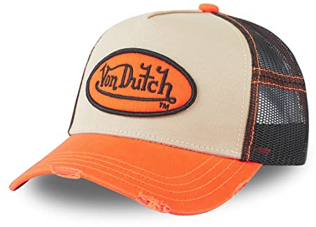 Von Dutch Casquette Homme & Femme, Trucker Summer, Beige ORA