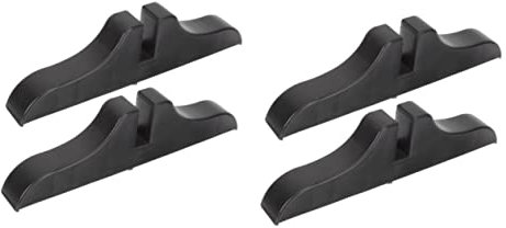 Cabilock 4 Stück Kunststoffteilerbasis Raumteiler Bildschirm Verdickter Teiler Panel Raumteiler Trennständer Shoji Bildschirmständer Hausversorgung Hängend Befestigung Plastik Büro