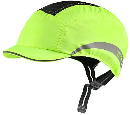 GREEN DEVIL AIRLITE Serie Anstoßkappe Sicherheitsmütze Super Leichter Atmungsaktiver Baseball Cap-Stil Sicherheitskappe Kopfschutz Schutzkappe mit ABS Hartschale Anti-Schock