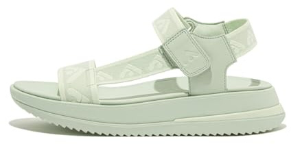 Fitflop Damen Surff Riemensandalen mit Gurtband Sandale, Sagebrush, 39 EU