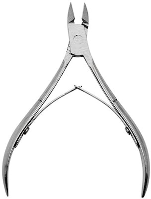 Tijeras de cutícula de acero inoxidable para manicura y pedicura, tijeras para piel muerta, color dorado, plateado, arcoíris