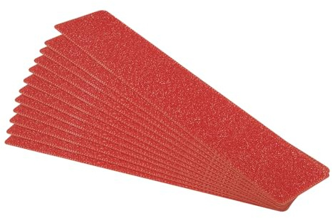 PATIKIL 12Pcs Kit de Marquage de Terrain de Pickleball Marqueur de Ligne de Terrain Lignes de Pickleball Rouge