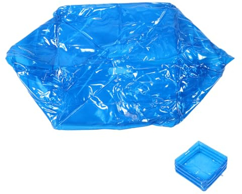 FONDOTIN Portable Inflatable Foot Bath Foldable Pool Footbath Tray Beach Foot Wash Blow up Bath Basin for Pool Entry