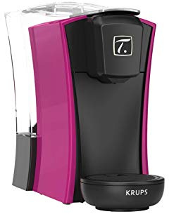 Krups - Máquina de té con cápsulas mini T, color negro y blanco MINI.T FUSHIA fucsia