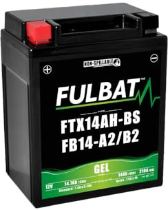 Batterie Fulbat YB14-A2 Gel 12V 14Ah (Wartungsfrei)