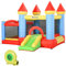 Outsunny Castillo Hinchable para Niños con Tobogán Cama de Salto Inflador y Bolsa de Transporte para Interior y Exterior 280x260x210 cm Multicolor