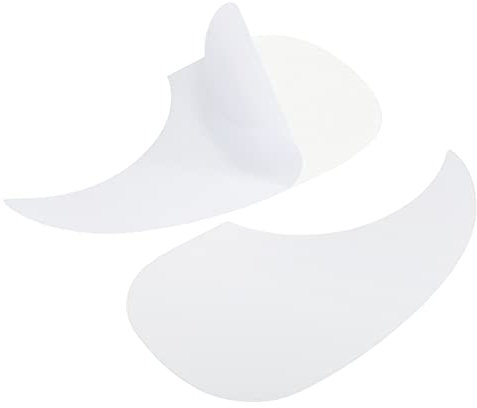 sourcing map 5 Stück Akustikgitarren Schlagbrett Passend für 41 Zoll Selbstklebend für Rechtshänder Teile für Akustik und E-Gitarre Wassertropfenform Transparent