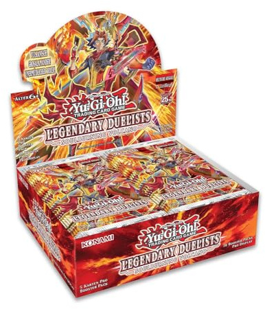 Yu-Gi-Oh! Trading Card Game – Soulbourning Volcano Display, 1. Auflage, Deutsche Ausgabe