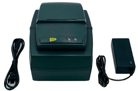 Tekswamp OmniPrint OM200 Dot Matrix POS Receipt Printer Serial OM210P-AC,Bundle with AC Adapter