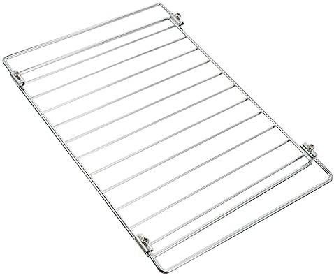 PRETYZOOM 1pezzi Forno Elettrico Rete in Metallo per Barbecue Rete in Acciaio Inossidabile Facile da Trasportare e Utilizzare