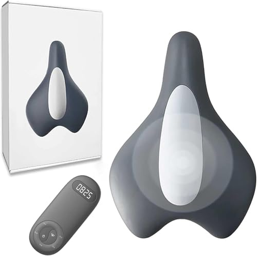 YFSMBD Electric Pelvic Floor Trainer 2025 Upgraded Portable Exercise Device for Women and Men, Heat Therapy, Strengthens and Tightens Pelvic Floor Muscles for Daily use (Grey)