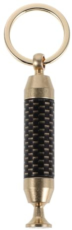 OSOLADY Accessoires pour cigares : Petit outil emporte-pièce pour cigares - Coupe- manuel en alliage de zinc avec anneau porte-clés pour les amateurs de, bars et clubs.