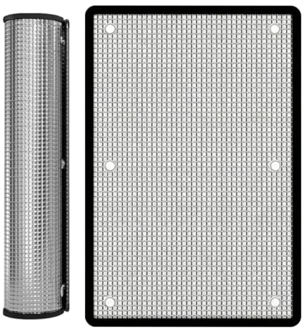 Aluminiumfolie hem solskydd solskydd solskyddsfilm, glas solskydd | Sugkoppsmontering, vikbar och enkel förvaring, sovrumsfönster, barnsovrum (B 55 x H 95 cm)