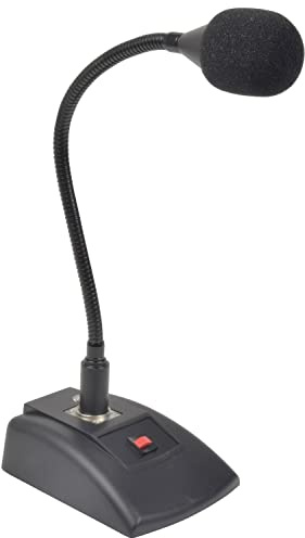 Adastra COM41 | Dynamisches Desktop-Paging-Mikrofon, Schwarz