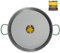 COMBOI -70 cm Poêle à paella, Plat à Paëlla en acier poli, avec recettes et instructions de conservation, fabriquée en Espagne. (70 cm)