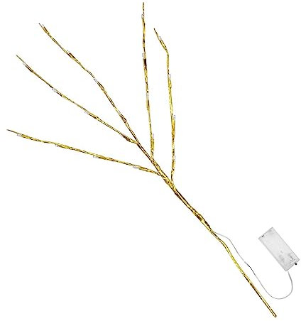 Zerodeko Crea Una Atmósfera Cálida Con Luces Led En Forma De Rama De 20 Luces Diseño De Jarrón Fácil De Montar Para Fiestas Y Eventos