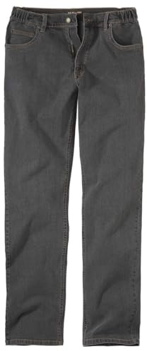 ATLAS FOR MEN - Jeans Homme Regular Stretch - Taille Semi-Elastiquée - Coupe Droite - Pantalon Homme - Disponible en Grandes Tailles