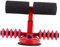 POPETPOP 1 Stück Sit Up Hilfe Bauchstütze Fitness Sit Up Zubehör Stangengerät Heim Fitnessstudio Pilates Verstellbare Sit Up Trainingsgeräte Bauch Crunches Hilfe Metall Rot