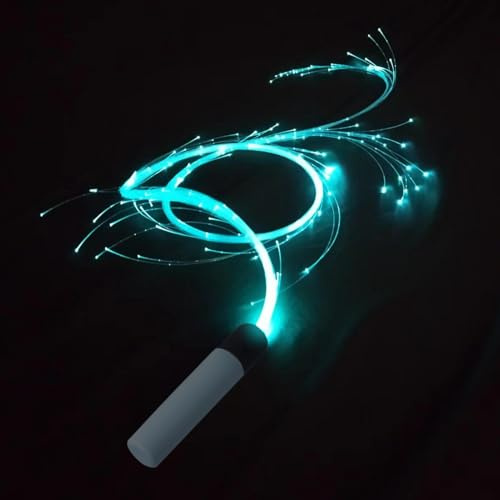 Veasbuu Frustino luminoso per ballare, girevole a 360 gradi, accessorio per danza, 4 modalità di illuminazione variabili, fruste per festival musicali, fruste da ballo per feste di carnevale