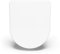 Bullseat® WC Sitz passend zu Duravit Starck 2/3 mit Absenkautomatik/Softclose, abnehmbar, Antibakteriell, Quick-Release Toilettendeckel weiß überlappend Klobrille hochwertiges Duroplast