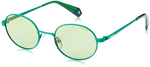 Polaroid PLD 6066/S, Occhiali da Sole Unisex - Adulto, Verde (Green), 51