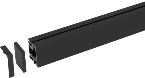 Linero Mosaiq räckessystem längd 900 x 32,9 x 41,5 mm svart profillist från Sotech