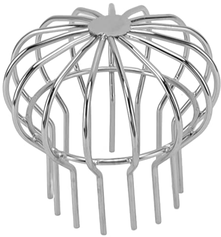 Dachrinnenschutz, Dachrinnenrohr, Edelstahl-Filtersieb Für Runde Fallrohrschutz, Dachrinnen Laubschutz, Fallrohr Laubschutz, Ballonförmiger Fallrohrfilter-Abflussschutz, Stoppt Blätter(110 Tube)