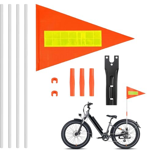 10 Pcs Fahrradfahne FüR Kinder Fahrradfahne Fahrradwimpel Fahne FahrradanhäNger Fahrrad Fahne Kind Wimpel FahrradanhäNger Fahrrad Fahne Fahrradfahne FüR Kinder Fahrradfahne Fahrradwimpel