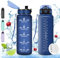 Vikaster große trinkflasche, 1.5l BPA-frei trinkflasche, Trinkflasche Fahrrad, Auslaufsicher, Trinkflasche Kohlensäure Geeignet, Trinkflasche sport für Fahrrad, Fitness, Outdoor