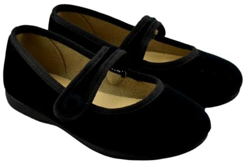 Batilas - Zapato Tipo Mercedes de serratex con Cierre Adhesivo y Piso de Goma 968283 Sintético
