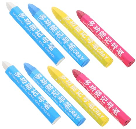 BATHVEVE 8 Piezas Rotulador de para Neumáticos Bolígrafos de para Automóviles Colores para de Vehículos y Reemplazo de Neumáticos