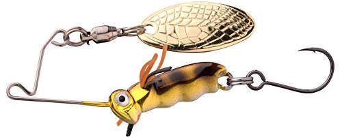 PREDATOR Micro Spinnerbait Larva 4cm 7g Minnow mit Einzelhaken von Spro