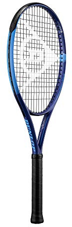 Dunlop Sports FX Team 270 Pre-Strung Tennis Racket, 1/4 Grip, Blue