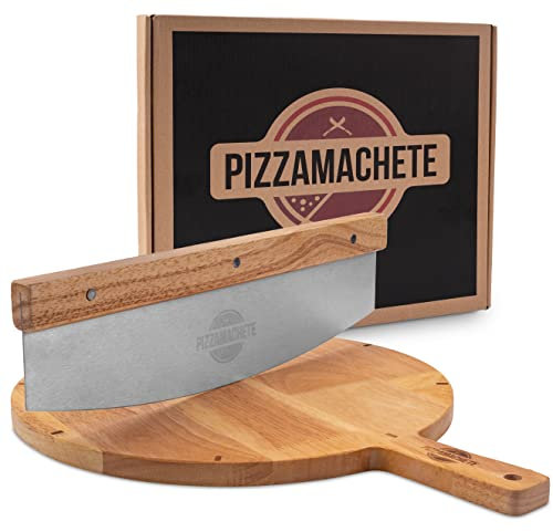 PIZZAMACHETE Coltello per pizza con tagliere