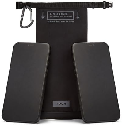 TOCA No Signal Sleeve & Faraday Bag, bloqueur RFID, Coque de téléphone Portable Anti-Tracking, Protection des données, Pochette Faraday & Cage, Chaussette de téléphone Portable