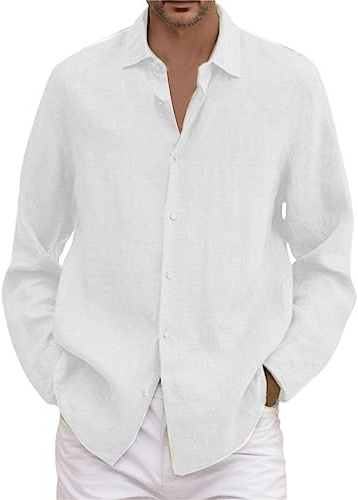 Générique Chemise Blanche Homme sans Repassage,Chemise Blanche Homme Grande Taille,Chemise Blanche Homme 4XL,Chemise Blanche Homme Col,Chemise Homme Blanche,Chemise Homme Manches