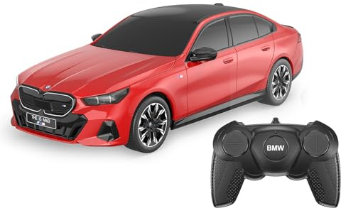 JAMARA 402218 BMW i5 1:24 2,4 GHz – fjärrstyrd bil, RC bil, barnleksaksbil med fjärrkontroll, modellbil, present till barn, sportbil, originaltrogen lackering
