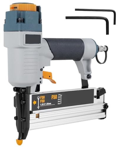 Druckluftnagler, Zimmermann, Pneumatisches Nagelwerkzeug, T50 F50 440K, 16Ga/18Ga, Druckluftnagler, Nageltiefeneinstellung, Ergonomisch Und Leicht