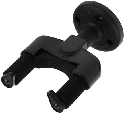 Support Guitare Mur - Accroche Guitare Murale - Support De Guitfiddle Rembourré Doux | Des Rangement Et D’Affichage Pour Instruments De Musique | Idéal Pour Chambre, Studio Et Salle Des Musique