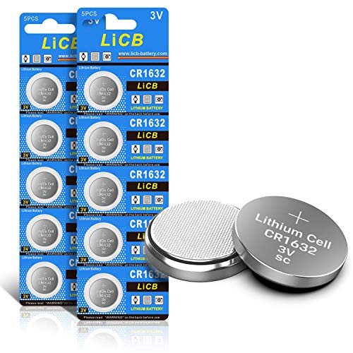 LiCB CR1632 CR 1632 3V Lithium Battery(10PCS)