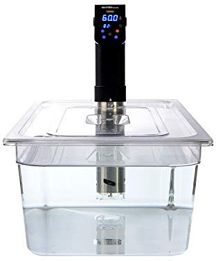 SousVideTools I Container, 20 l, aus Polycarbonat, mit passendem Deckel für den Sous-Vide-Kocher The Precision