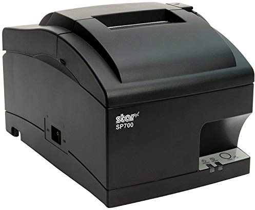 Star Micronics, Sp742Cloudprnt Gry Us, Sp700, Impact, Cutter, Ethernet, Cloudprnt, USB, Two Peripheral USB, Gray, Int Ps
