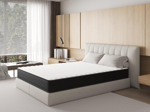 sinlikon Matelas 90x190 Epaisseur 20CM,Confort et Moelleux | mousse memoire de forme,Doux,Respirant