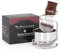 Kit de blaireau de rasage 3 en 1 pour homme comprenant un blaireau de rasage en poils en nylon, un bol de rasage à 3 couches en acier inoxydable et un support de rasage intégré pour rasage humide