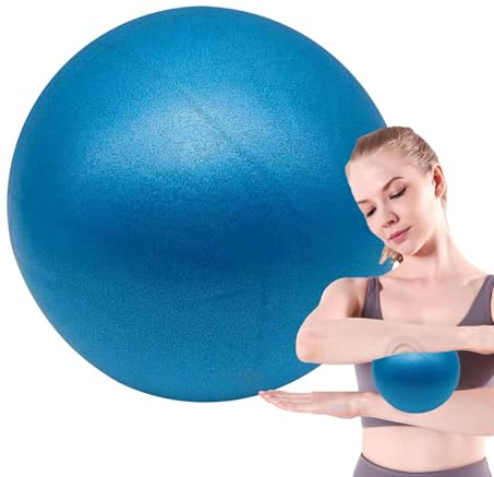 Pilates Boll Fitnessutrustning Gym Yoga Träning Ben Lår Arm Mage Rumpa | Liten Uppblåsbar Gymnastikboll till Träning Ben, Lår, Arm, Mage, Buk, för Hemma Fitness Träning, Spa-behandling,